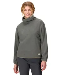 マーモット レディース トップス シャツ フリース Marmot Womens Felton Fleece Cowl Neck Shale Gray グレーのサムネイル