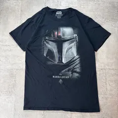O-674 ムービー STARWARS Mandalorian スターウォーズ マンダロリアン グラフィックプリントTシャツ サイズS