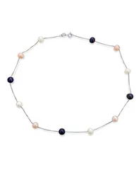 ブリング レディース アクセサリー ネックレス・チョーカー・ペンダントトップ レース Bling Jewelry Tin Cup Freshwater Cultured Pearl Natural Stonecklace Chain Station Yello