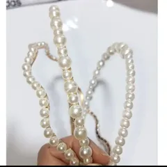 【新品】パール　子供大人　カチューシャ　髪飾り　髪留め　発表会　結婚式　３点セット