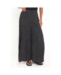 Petal and Pup レディース ボトムス カジュアルパンツ Petal and Pup Womens Neveah Pant Black polka dot ブラック