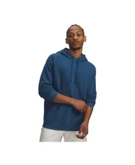 アンダーアーマー メンズ アウター パーカー・スウェット 刺繍 ロゴ フリース Under Armour Mens Rivalogo Embroidered Fleece Hoodie Wham Blue ブルー