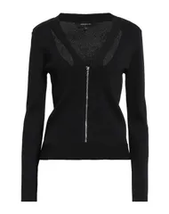 ビーシービージーマックスアズリア レディース ニット カーディガン BCBGMAXAZRIA ファスナー付きニット Black ブラックのサムネイル