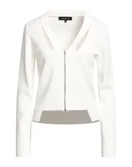 ビーシービージーマックスアズリア レディース ニット カーディガン BCBGMAXAZRIA ファスナー付きニット OffWhite オフホワイトのサムネイル