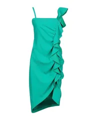 ピンコ レディース ドレス ミディ丈ワンピース PINKO ひざ丈ワンピース Green グリーン