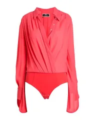 エリザベッタフランキ レディース トップス ボディスーツ ELISABETTA FRANCHI ボディスーツ トップス Coral コーラルのサムネイル