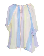 トラサルディ レディース トップス TRUSSARDI シルクトップス Sky Blue ブルーのサムネイル
