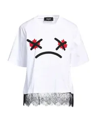 ディースクエアード レディース トップス Tシャツ DSQUARED2 Ｔシャツ White ホワイト