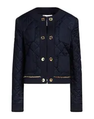 モスキーノ レディース アウター ダウンシンセティック MOSCHINO パファージャケット Midnight Blue ブルーのサムネイル