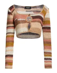 ディースクエアード レディース ニット カーディガン DSQUARED2 カーディガン Brown ブラウンのサムネイル