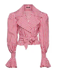 バルマン レディースーツ ブレザー BALMAIN テーラードジャケット Red レッドのサムネイル