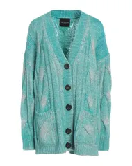 ロベルトコリーナ レディース ニット カーディガン ROBERTO COLLINA カーディガン Turquoise Blue ブルーのサムネイル