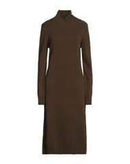 マージュ レディース ドレス ミディ丈ワンピース MAJE ニットドレス Military Green グリーン