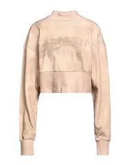 バルマン レディース トップスウェットシャツ BALMAIN スウェット Khaki カーキのサムネイル