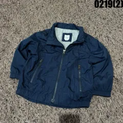 GAP ネイビー キッズ用ウィンドブレーカー アウター