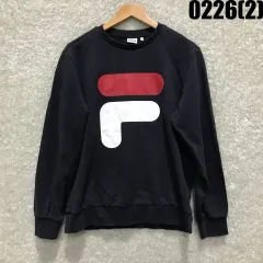 FILA フィラ F ロゴ スウェット ネイビー m