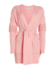 バランタイン レディース ニット カーディガン BALLANTYNE カーディガン Light Pink ピンクのサムネイル