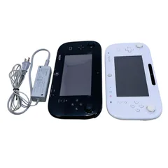 Nintendo Wii U ゲームパッド WUP-010 動作確認済 黒/白 タッチペン付 純正AC WUP-011選択可