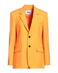 エムエスジイエム レディースーツ ブレザー MSGM テーラードジャケット Orange オレンジのサムネイル