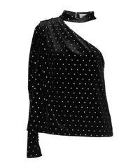 セルフ・ポートレイト レディース トップス SELFPORTRAIT トップス Black ブラックのサムネイル