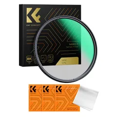 新品 K&F Concept NANO-X C-PLフィルター 43mm ドイツB270 度クラウンガラス MRCナノコーティング KF-SCPL43のサムネイル