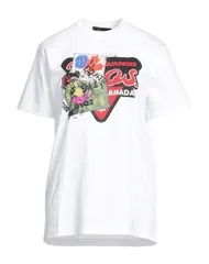 ディースクエアード レディース トップス Tシャツ DSQUARED2 Ｔシャツ White ホワイト