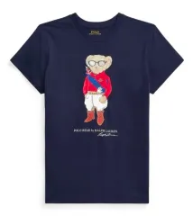 ポロ ラルフローレン の ネイビー カラー ポロ ベア Tシャツ S