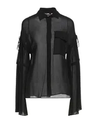 トラサルディ レディース トップス シャツ TRUSSARDI 無地シャツ＆ブラウス Black ブラックのサムネイル