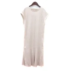 ディスコート Discoat ワンピース ロング フレンチスリーブ F ライトベージュ /MN