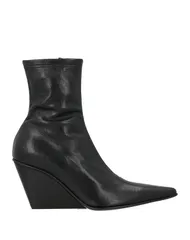 アン ドゥムルメステール レディース シューズ ショートブーツ ANN DEMEULEMEESTER ショートブーツ Black ブラックのサムネイル