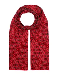 モスキーノ レディース アクセサリー マフラー MOSCHINO マフラー＆スカーフ Red レッドのサムネイル