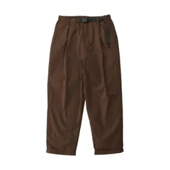【新品】グラミチ Gramicci T/C TWILL TUCK TAPERD PANT TCツイルタックテーパードパンツ GMP4-SJP10 DarkBrown ダークブラウン M,XLサイズ