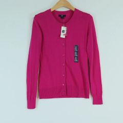 GAP ピンク カーディガン ベーシック ニット カーディガン レディース カーディガン XXS 新品