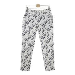 良品】V12 ゴルフパンツ 総柄 ストレッチ Dカン ラバーワッペン L