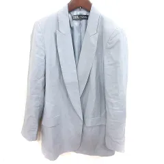 ザラ ZARA ジャケット テーラード 総裏地 M グレー /RT