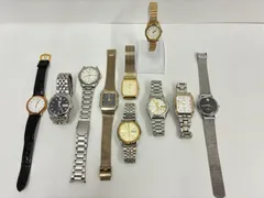 中古品、ジャンク品の腕時計まとめ売り10本の大量出品