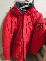 ビーンポール 赤 ダウン アウター 95