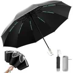 令和7年新登場・逆戻り防止デザインおりたたみ傘 Zaahir ワンタッチ 自動開閉 晴雨雪兼用 100%遮光 UVカット日傘 遮光 肌を守る 紫外線遮蔽 熱中症対策 10本骨 大きい 強風対応 耐風頑丈 梅雨対策 超撥水 携帯便利 収納ポーチ付き レディー…