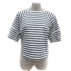 ビーミングバイビームス B:MING LIFE STORE by BEAMS Tシャツ カットソー ボーダー 五分袖 ONE 白 ホワイト 黒 ブラック /MS