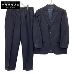 J.PRESS ジェイプレス ﾈｲﾋﾞｰ ｳｰﾙ100 AUTHENTIC MODEL ｽｰﾂｾｯﾄｱｯﾌﾟ