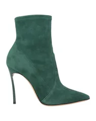 カサディ レディース シューズ ショートブーツ CASADEI ショートブーツ Dark Green グリーンのサムネイル