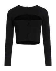 ディースクエアード レディース ニット カーディガン DSQUARED2 カーディガン Black ブラックのサムネイル