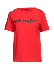 ラングラー レディース トップス Tシャツ WRANGLER Ｔシャツ Red レッドのサムネイル