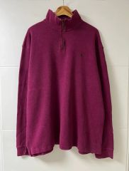 ポロ ニット ハーフジップ ポロ ハーフ ニット