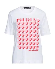 ラブ モスキーノ レディース トップス Tシャツ LOVE MOSCHINO Ｔシャツ White ホワイトのサムネイル