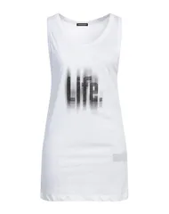 アン ドゥムルメステール レディース トップス タンクトップ ANN DEMEULEMEESTER タンクトップ White ホワイトのサムネイル