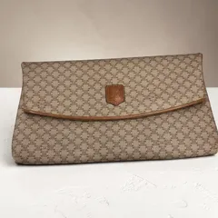 CERINE マカダム柄 ヴィンテージクラッチバッグ