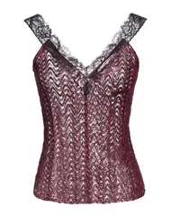 ミッソーニ レディース トップス MISSONI キャミソール Bordeauxのサムネイル