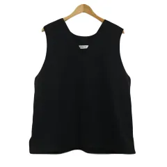 モンキータイム MONKEY TIME アローズ ベスト Vネック プルオーバー メッシュ 無地 M 黒 ブラックのサムネイル