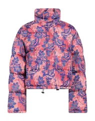 ヴェルサーチ レディース アウター ダウンシンセティック VERSACE JEANS COUTURE パファージャケット Pink ピンクのサムネイル
